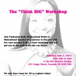 Pauleanna Reid Hosts The Think BIG Workshop