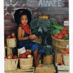 Shauna as a child