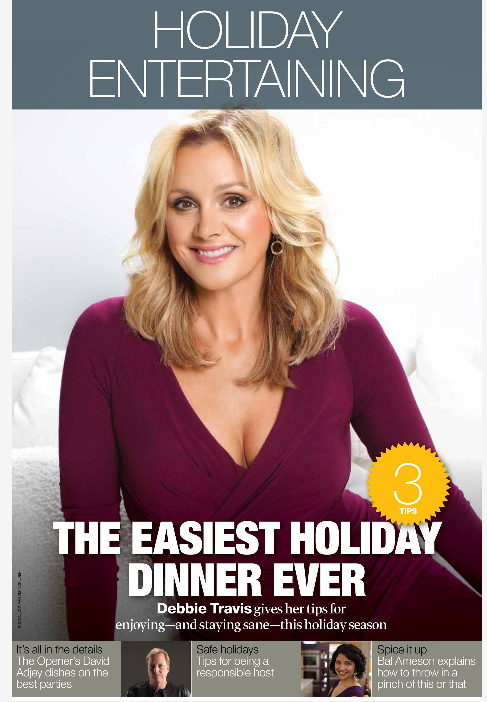 Holiday Entertaining (Cover Story – Debbie Travis)